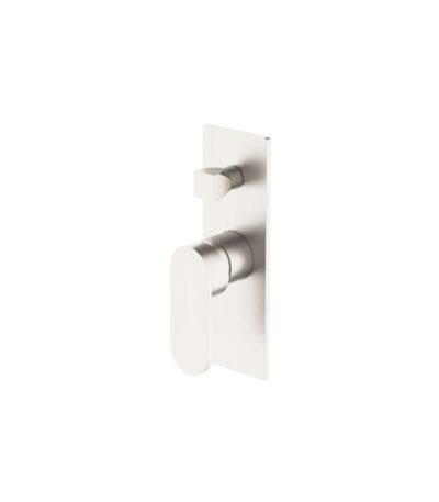Nero Ecco Shower Mixer With Divertor Brushed Nickel | NR301311ABN