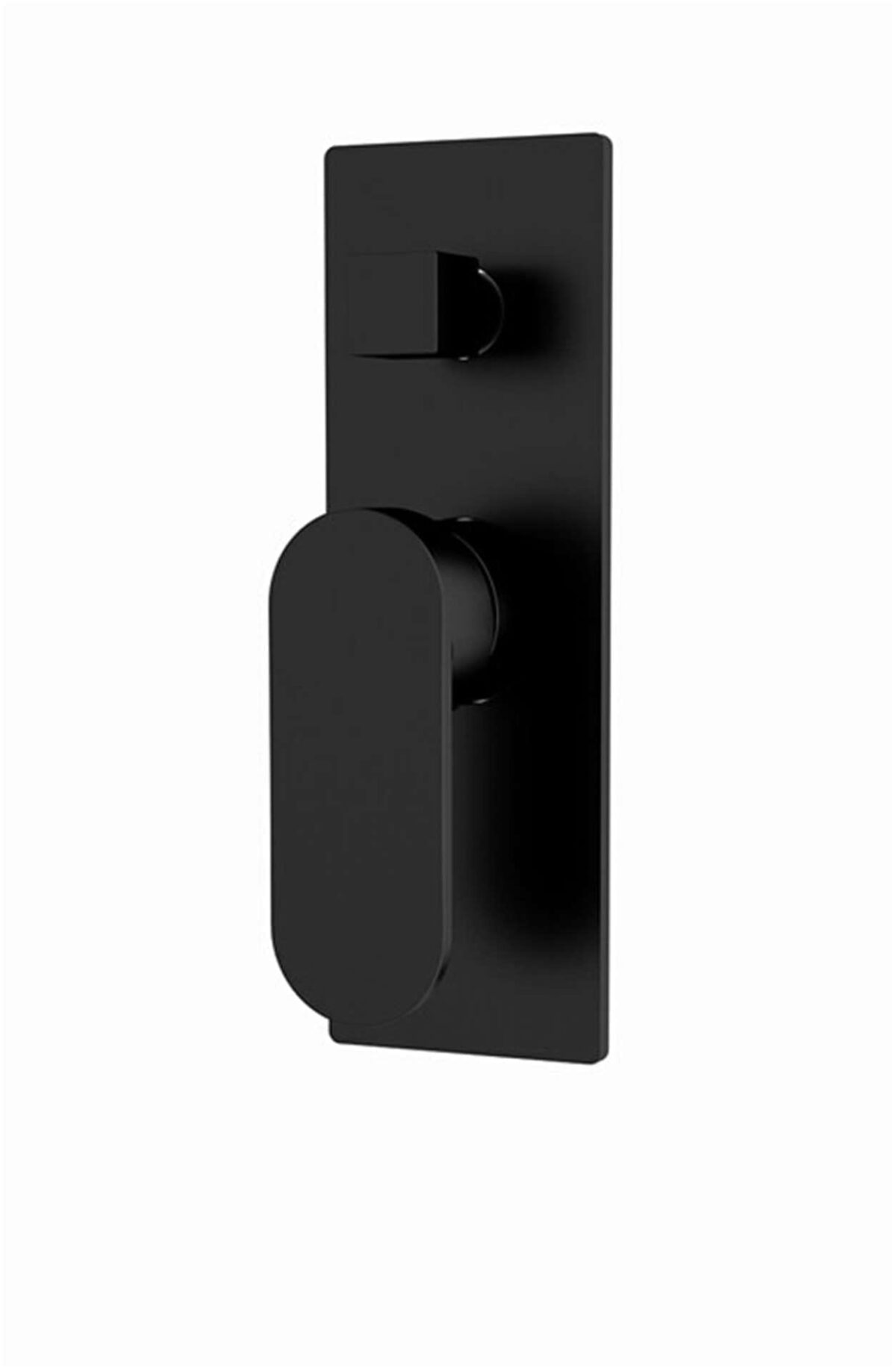Nero Ecco Shower Mixer With Divertor Matte Black | NR301311AMB