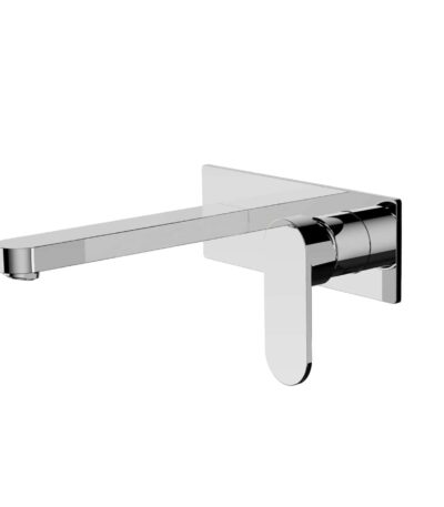 Nero Ecco Wall Basin/Bath Mixer Chrome | NR301310aCH
