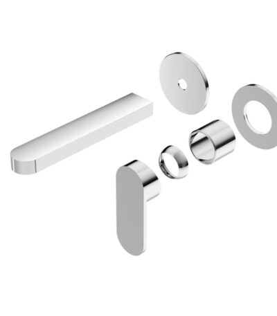 Nero Ecco Wall Basin/Bath Mixer Separate Back Plate Trim Kits Only Chrome | NR301310bTCH