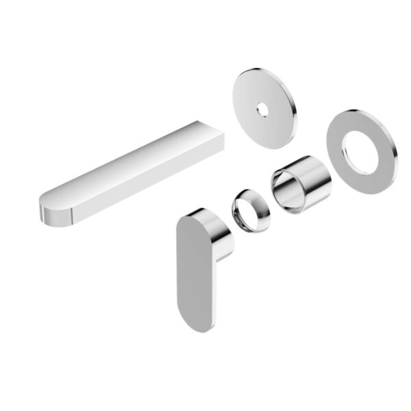Nero Ecco Wall Basin/Bath Mixer Separate Back Plate Trim Kits Only Chrome | NR301310bTCH