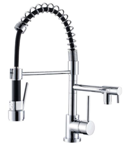 Nero Gamma Pull Out Spray Sink Mixer Chrome | NR130077CH