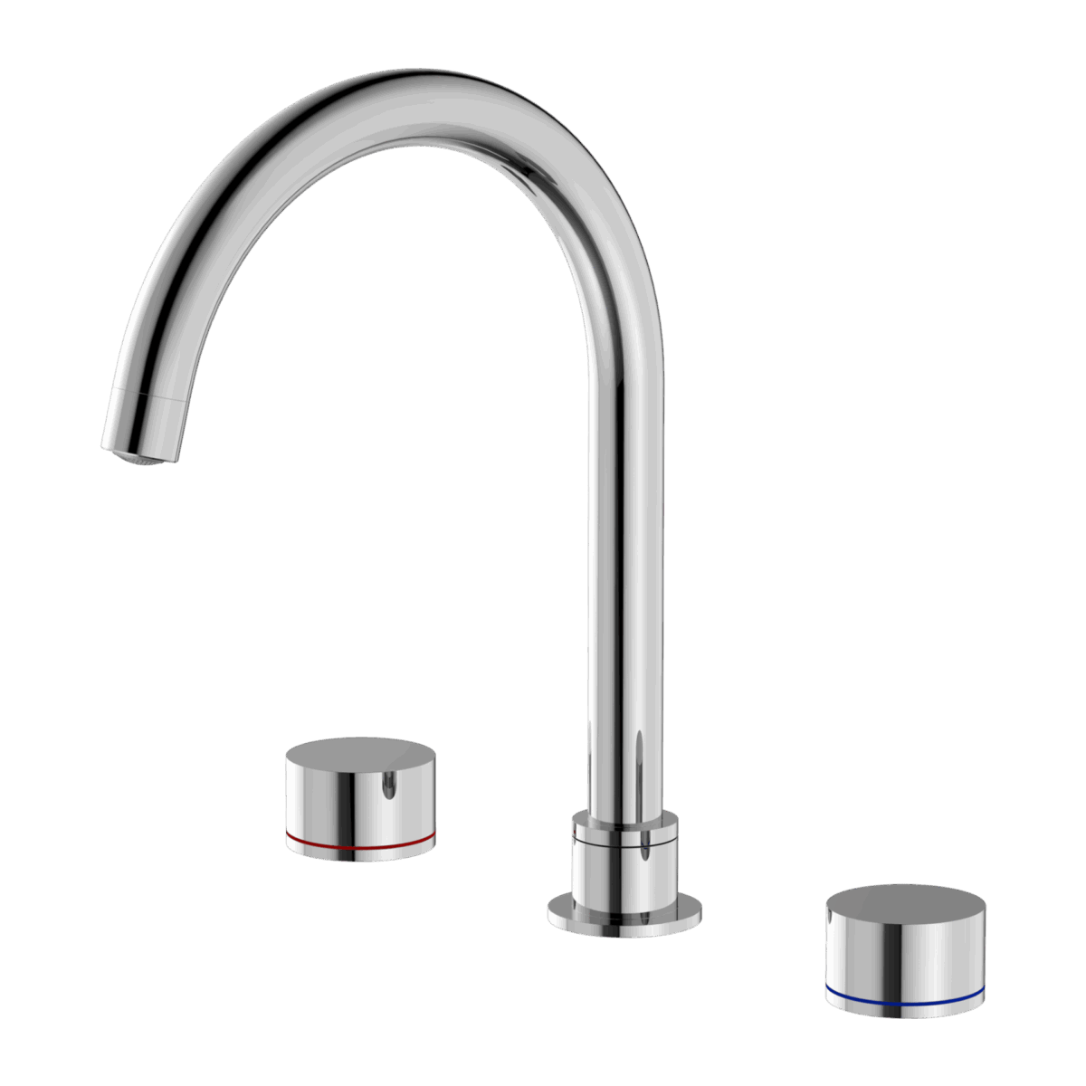 Nero Kara Kitchen Set Chrome | NR211707CH