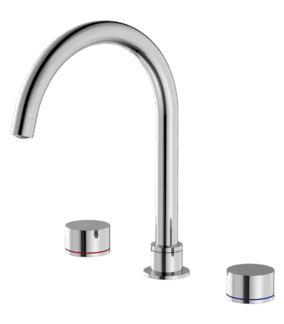 Nero Kara Kitchen Set Chrome | NR211707CH