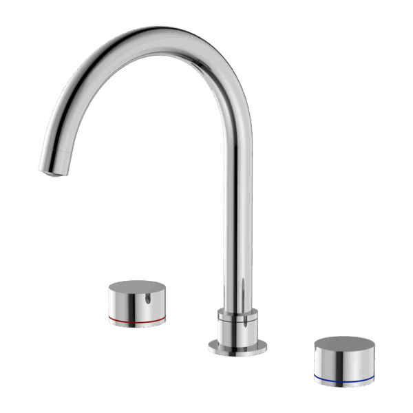 Nero Kara Kitchen Set Chrome | NR211707CH