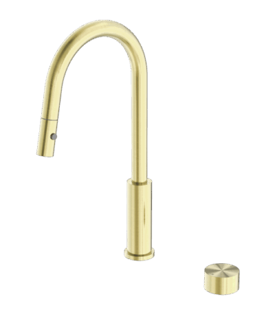 Nero Kara Progressive Pull Out Kitchen Set Brushed Gold | NR271908BG