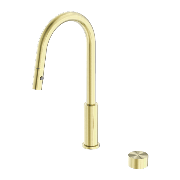 Nero Kara Progressive Pull Out Kitchen Set Brushed Gold | NR271908BG