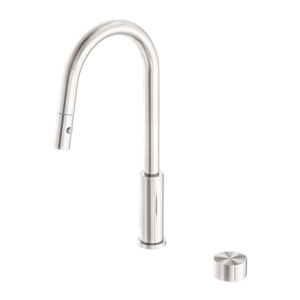 Nero Kara Progressive Pull Out Kitchen Set Brushed Nickel | NR271908BN