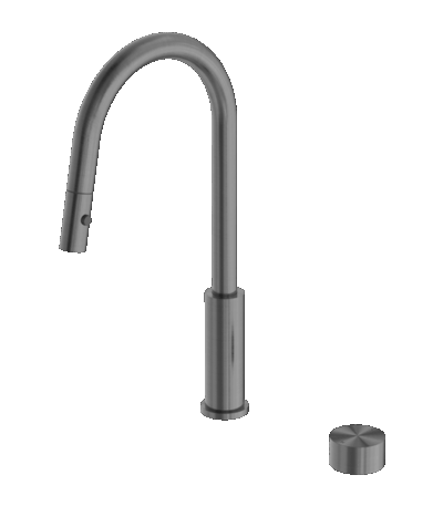 Nero Kara Progressive Pull Out Kitchen Set Gun Metal | NR271908GM