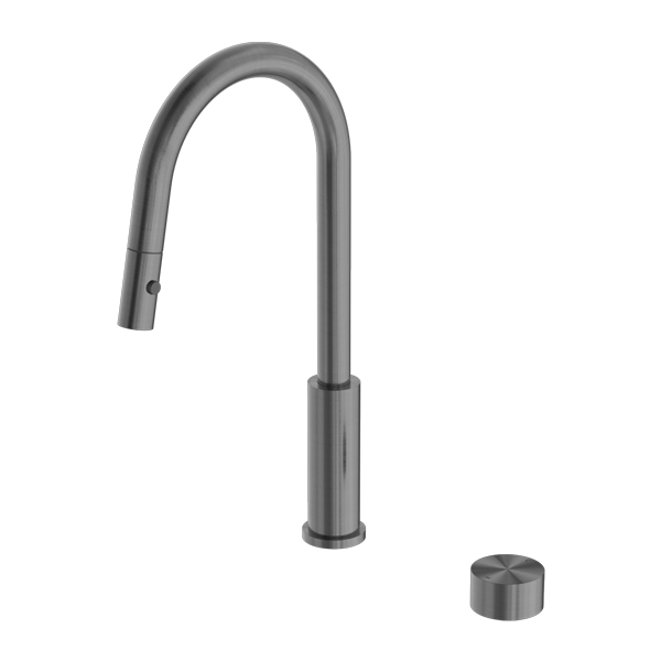 Nero Kara Progressive Pull Out Kitchen Set Gun Metal | NR271908GM