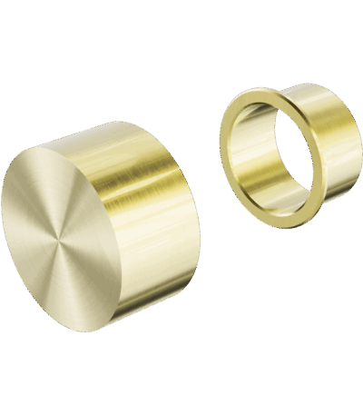 Nero Kara Progressive Shower Mixer Trim Kits Only Brushed Gold | NR271909tBG