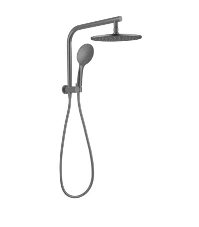 Nero Mecca 2 In 1 Twin Shower Gun Metal | NR250805bGM