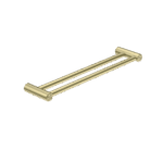 Nero Mecca Care 25mm Double Towel Grab Rail 600mm Brushed Gold | NRCR2524DBG
