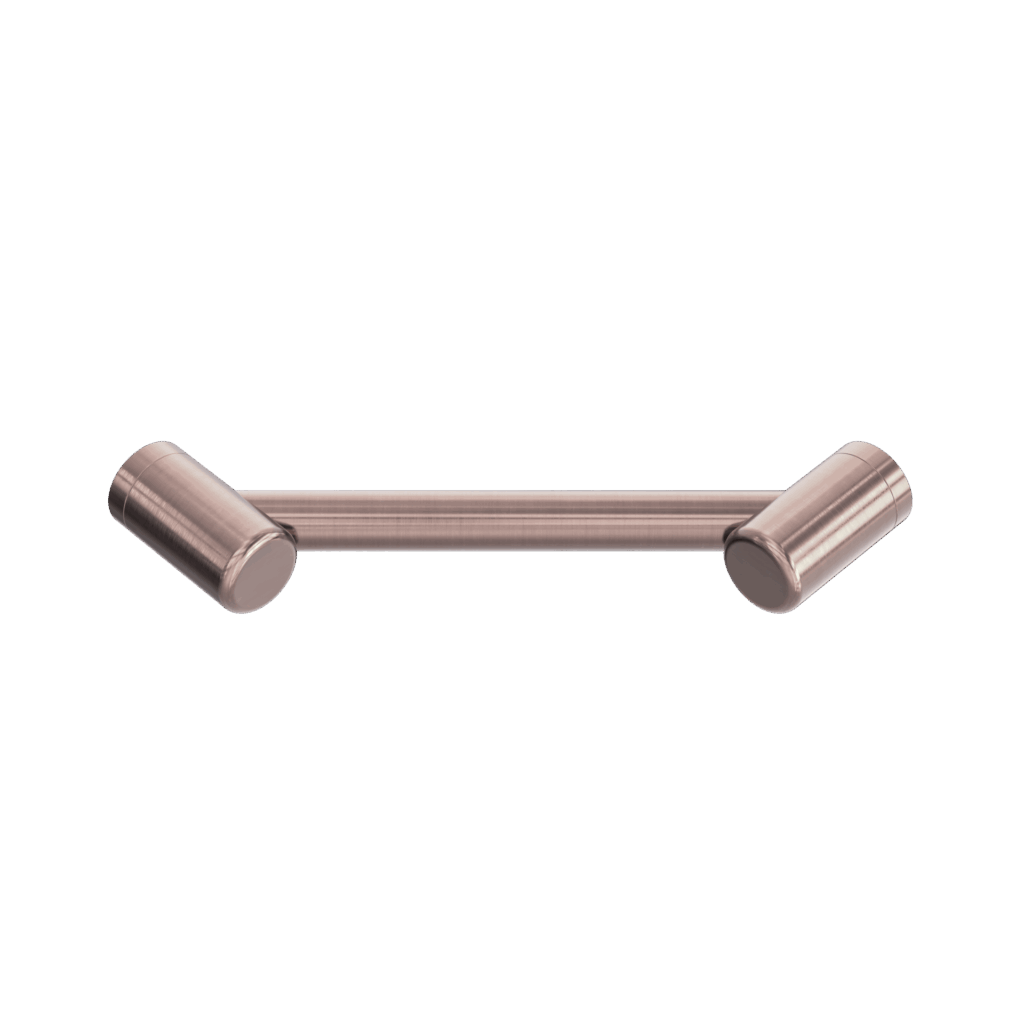 Nero Mecca Care 25mm Footrest Corner Grab Rail 215mm Brushed Bronze | NRCR2508WBZ
