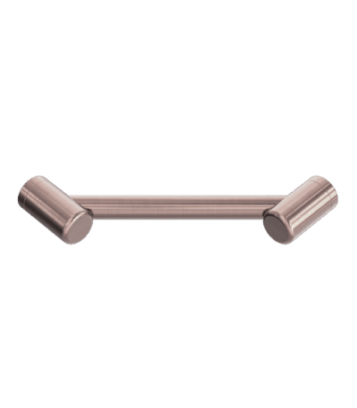 Nero Mecca Care 25mm Footrest Corner Grab Rail 215mm Brushed Bronze | NRCR2508WBZ