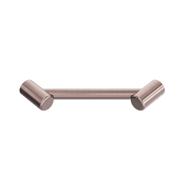 Nero Mecca Care 25mm Footrest Corner Grab Rail 215mm Brushed Bronze | NRCR2508WBZ