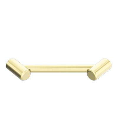 Nero Mecca Care 25mm Footrest Corner Grab Rail 215mm Brushed Gold | NRCR2508WBG