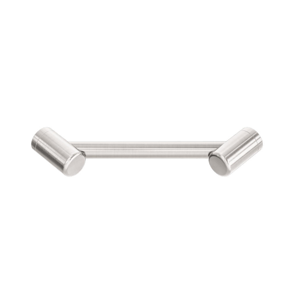 Nero Mecca Care 25mm Footrest Corner Grab Rail 215mm Brushed Nickel | NRCR2508WBN