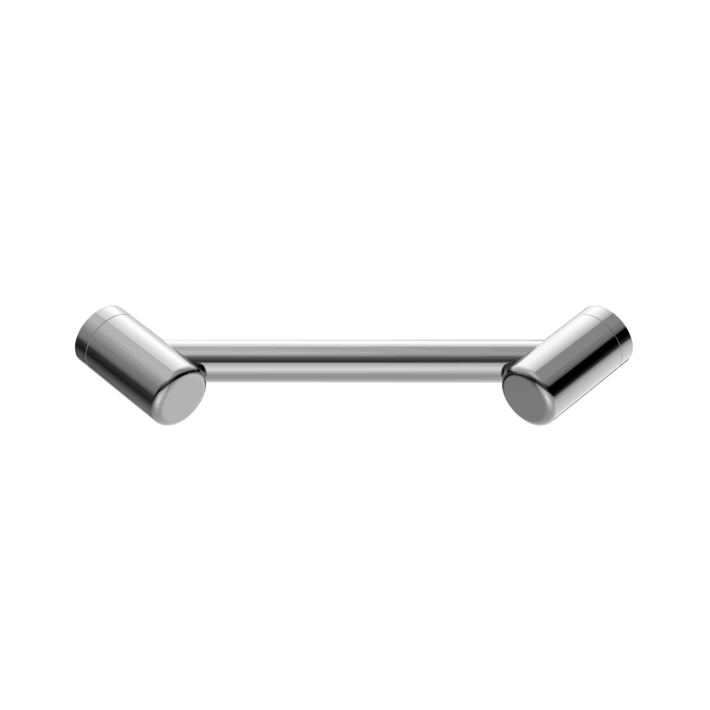 Nero Mecca Care 25mm Footrest Corner Grab Rail 215mm Chrome | NRCR2508WCH