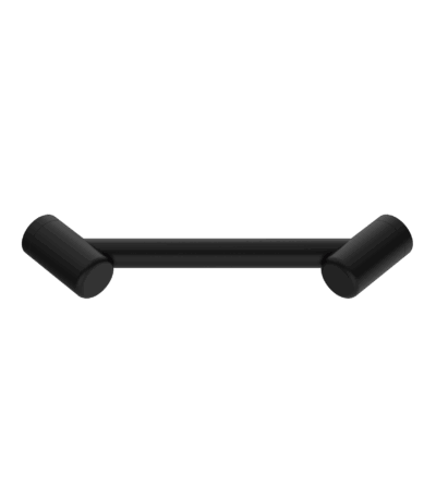 Nero Mecca Care 25mm Footrest Corner Grab Rail 215mm Matte Black | NRCR2508WMB