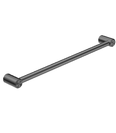Nero Mecca Care 25mm Grab Rail 1200mm Gun Metal | NRCR2548GM