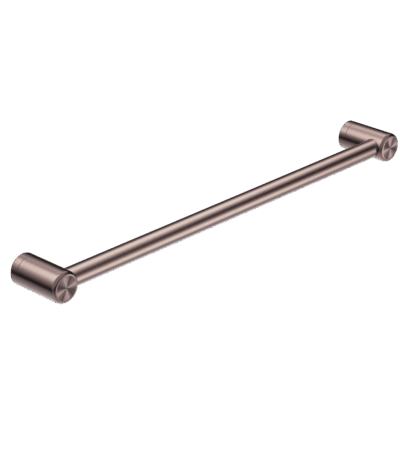Nero Mecca Care 25mm Grab Rail 450mm Brushed Bronze | NRCR2518BZ