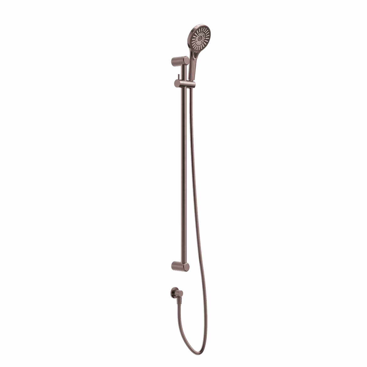 Nero Mecca Care 25mm Grab Rail And Adjustable Shower Rail Set 900mm Brushed Bronze | NRCS004BZ