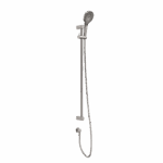 Nero Mecca Care 25mm Grab Rail And Adjustable Shower Rail Set 900mm Brushed Nickel | NRCS004BN