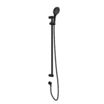 Nero Mecca Care 25mm Grab Rail And Adjustable Shower Rail Set 900mm Matte Black | NRCS004MB