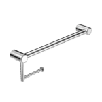 Nero Mecca Care 25mm Toilet Roll Rail 300mm Chrome | NRCR2512ACH