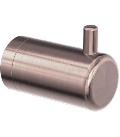Nero Mecca Care 25mm Wall Hook Brushed Bronze | NRCR2582BZ