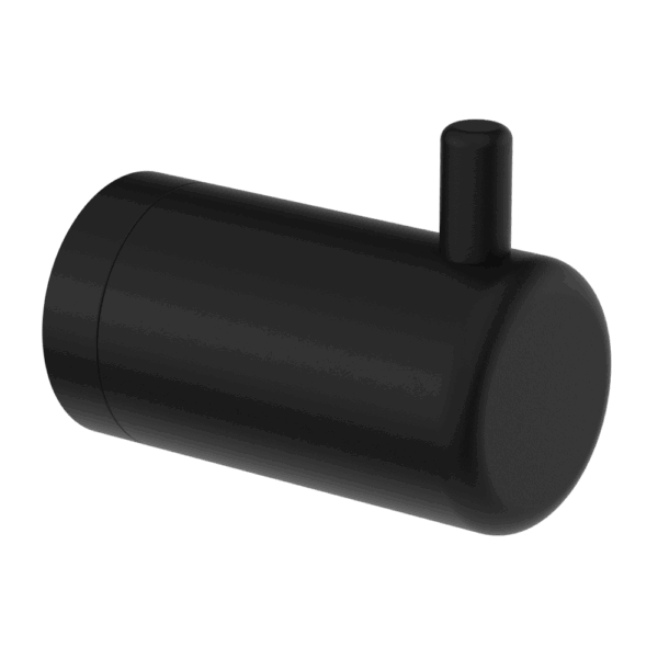 Nero Mecca Care 25mm Wall Hook Matte Black | NRCR2582MB