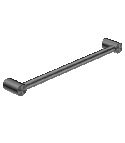 Nero Mecca Care 32mm Grab Rail 1200mm Gun Metal | NRCR3248GM