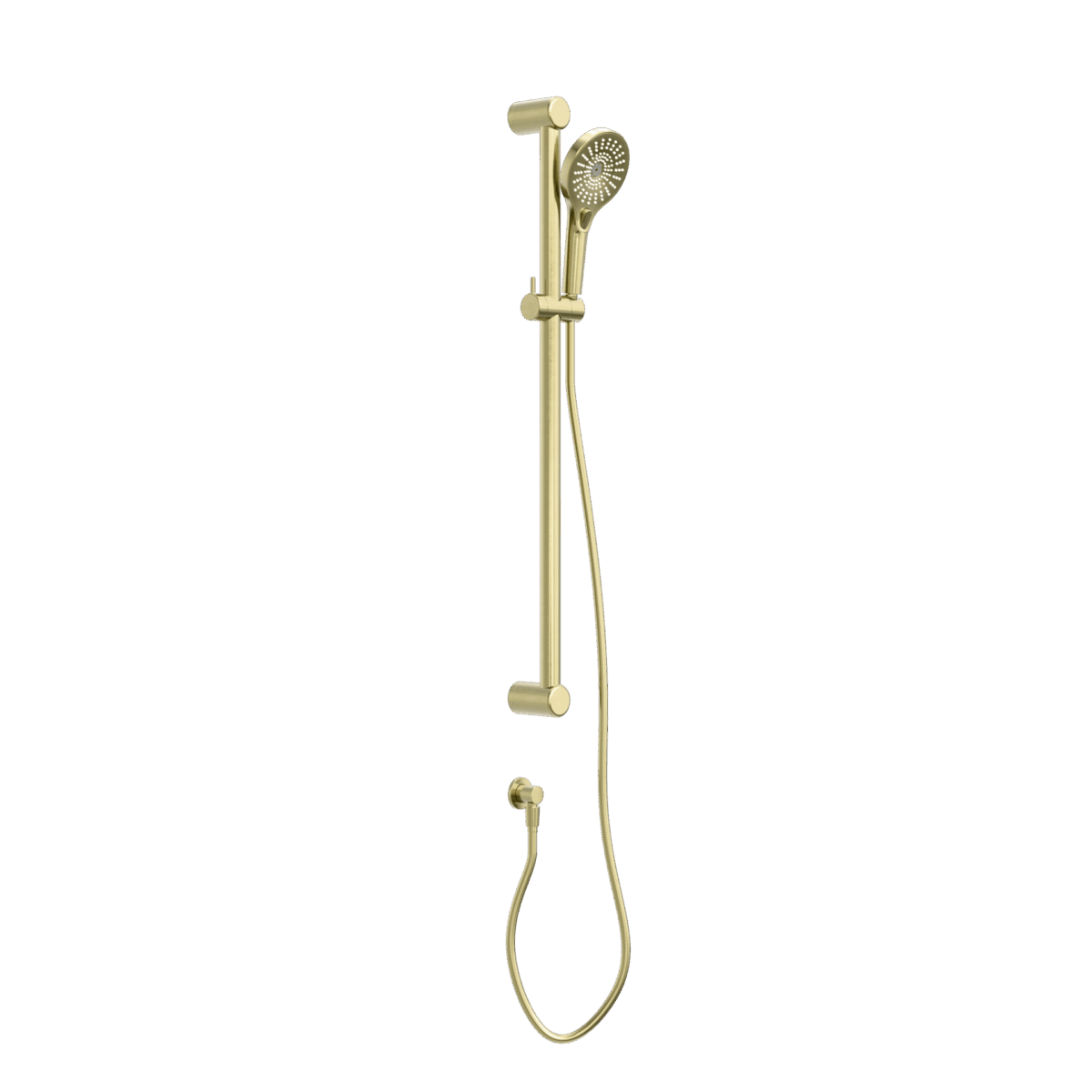 Nero Mecca Care 32mm Grab Rail And Adjustable Shower Rail Set 900mm Brushed Gold | NRCS005BG