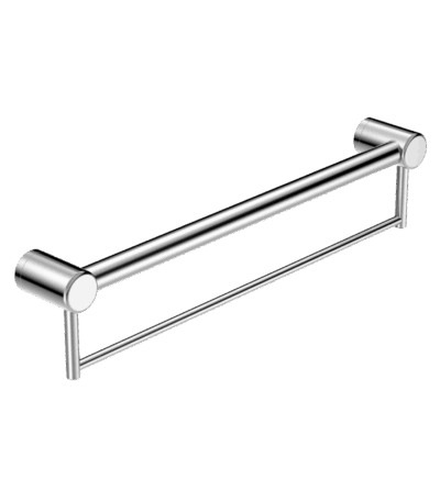 Nero Mecca Care 32mm Grab Rail With Towel Holder 900mm Chrome | NRCR3230BCH