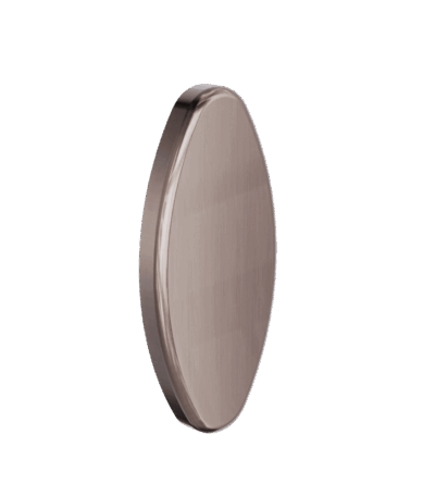 Nero Mecca Care Backrest Removable Wall Cover Plate Brushed Bronze | NRCR0005BZ