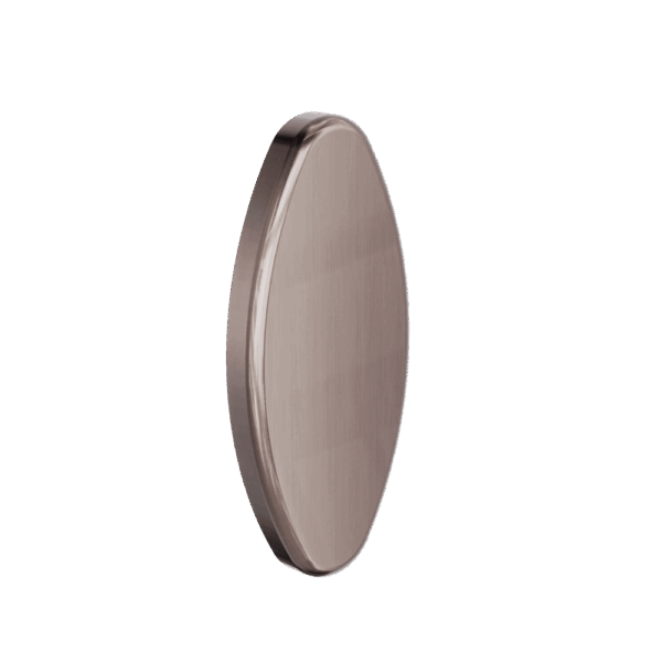 Nero Mecca Care Backrest Removable Wall Cover Plate Brushed Bronze | NRCR0005BZ