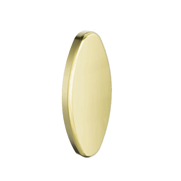 Nero Mecca Care Backrest Removable Wall Cover Plate Brushed Gold | NRCR0005BG