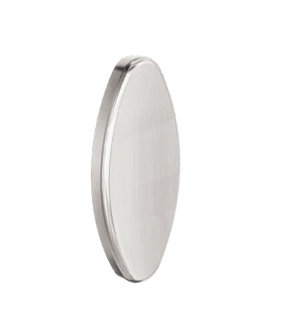 Nero Mecca Care Backrest Removable Wall Cover Plate Brushed Nickel | NRCR0005BN