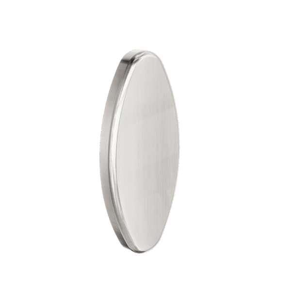 Nero Mecca Care Backrest Removable Wall Cover Plate Brushed Nickel | NRCR0005BN