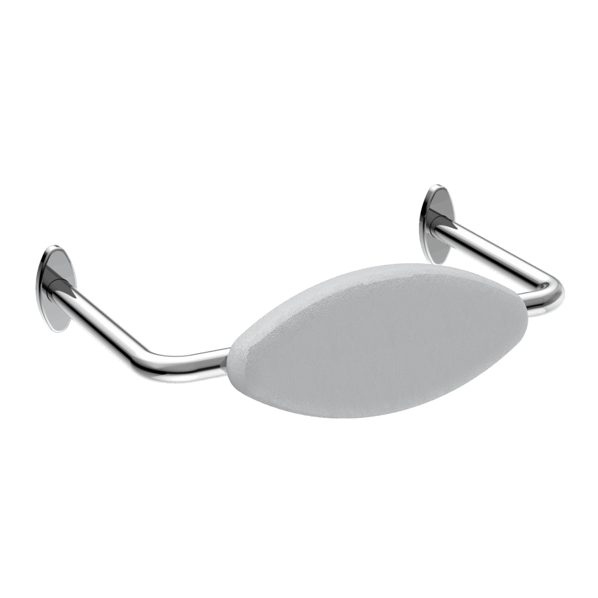 Nero Mecca Care Dda Toilet Backrest Chrome | NRCR0001CH