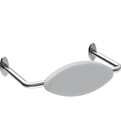 Nero Mecca Care Dda Toilet Backrest Chrome | NRCR0001CH