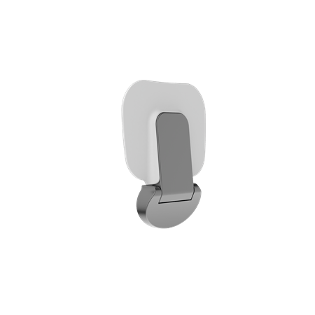 Nero Mecca Care Shower Seat 400×330mm Gun Metal | NRCR0003GM