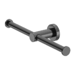 Nero Mecca Double Toilet Roll Holder Gun Metal | NR1986dGM