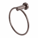 Nero Mecca Hand Towel Ring Brushed Bronze | NR1980BZ