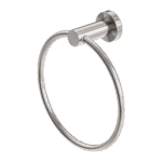 Nero Mecca Hand Towel Ring Brushed Nickel | NR1980BN