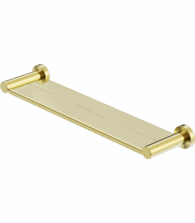 Nero Mecca Metal Shower Shelf Brushed Gold | NR1987aBG