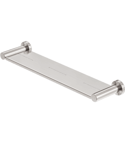 Nero Mecca Metal Shower Shelf Brushed Nickel | NR1987aBN