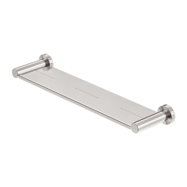 Nero Mecca Metal Shower Shelf Brushed Nickel | NR1987aBN