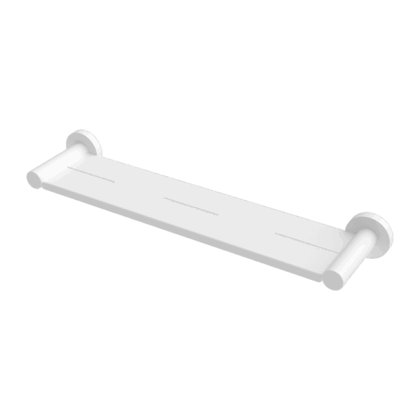Nero Mecca Metal Shower Shelf Matte White | NR1987aMW